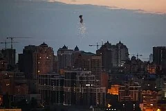 Массированная атака беспилотников на Киев и другие регионы Украины