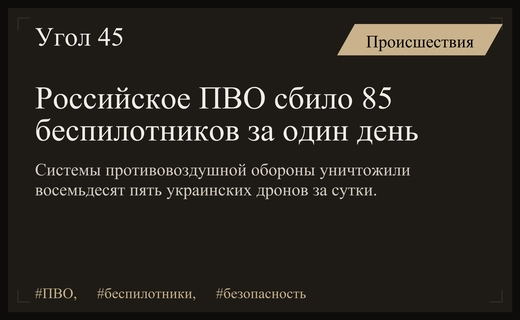 Массированная атака беспилотников: ПВО уничтожило восемьдесят пять дронов за сутки