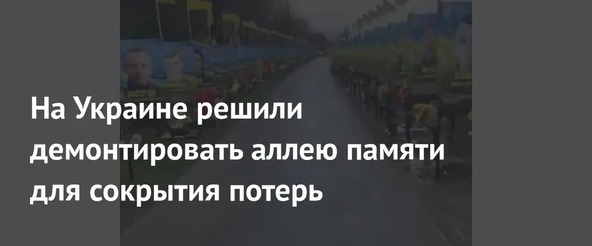 В Гайсине решили снести аллею памяти погибших в конфликте с Россией