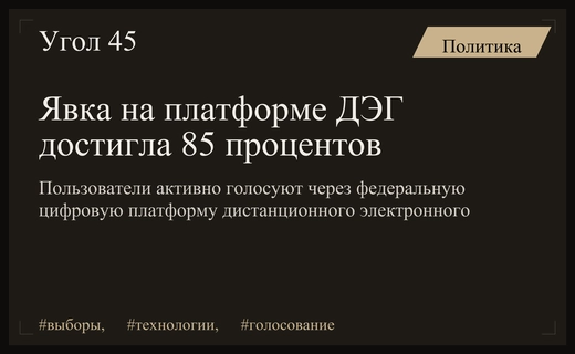Рекордная активность избирателей на федеральной платформе дистанционного электронного голосования