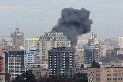 Рекордная атака на Киев: десятая серия взрывов за одни сутки