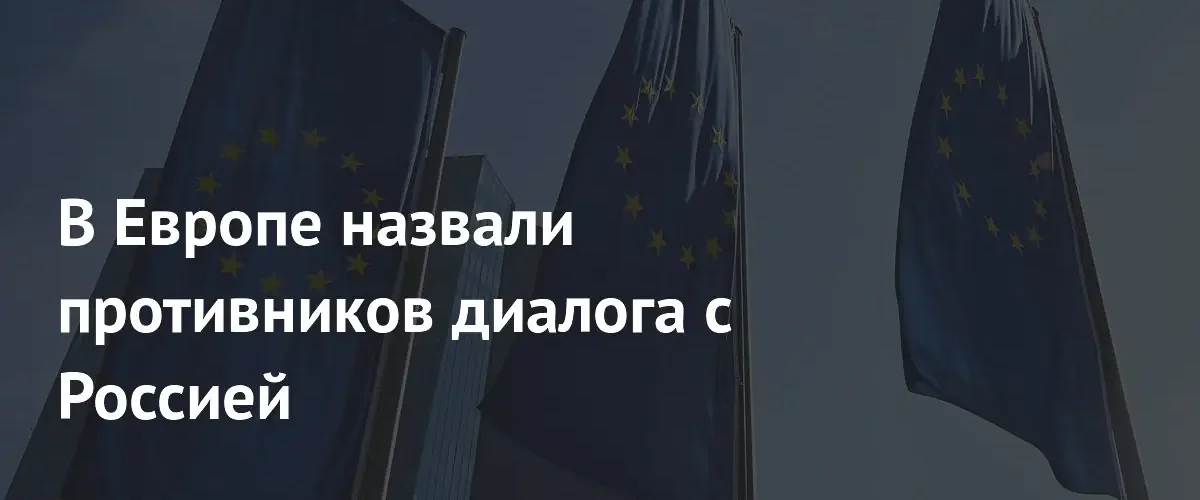Депутат Европарламента предупредил о расколе в ЕС из-за позиции России