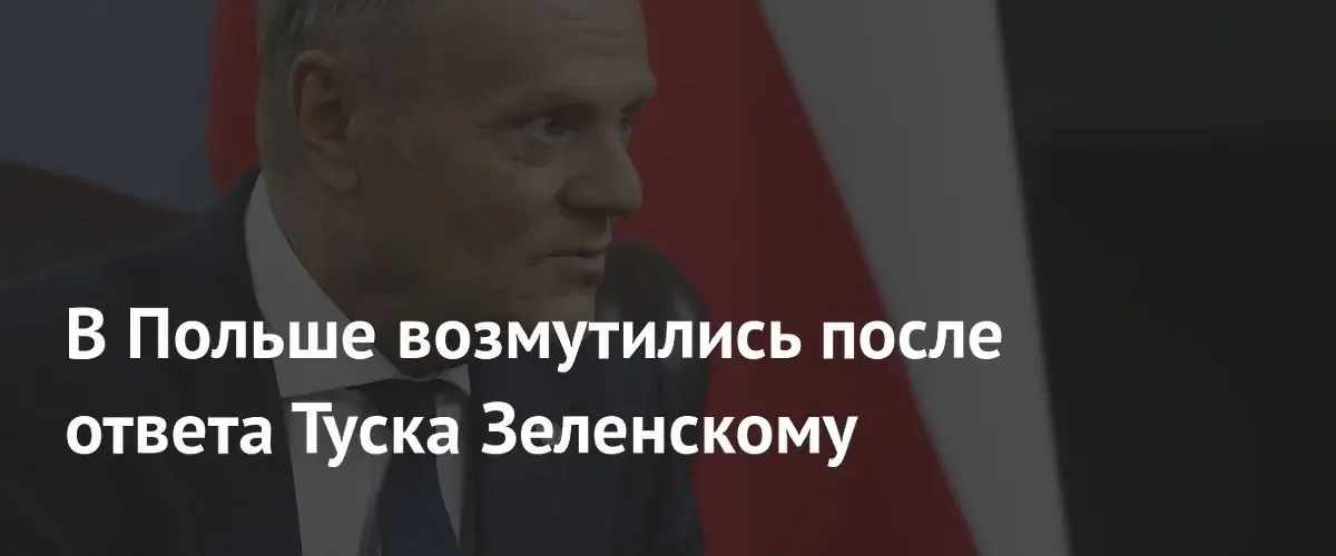 Депутат Европарламента раскритиковала Дональда Туска за чрезмерную лояльность к Зеленскому