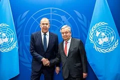 Сергей Лавров и Антониу Гутерриш проведут важные переговоры в Нью-Йорке