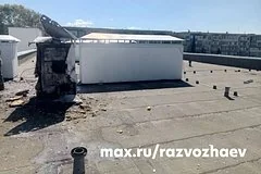 В Севастополе после атаки беспилотников загорелся детский сад Маяк детства
