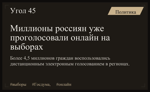 Цифровая демократия в действии: масштабное онлайн-голосование на выборах в Госдуму