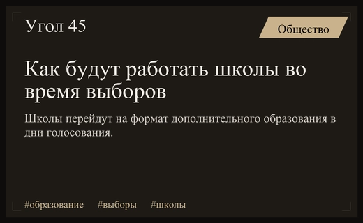 Министр просвещения Кравцов разъяснил порядок работы школ в дни голосования