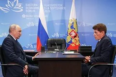 Владимир Путин обсудил развитие Приморья и поддержку ветеранов СВО с Олегом Кожемяко