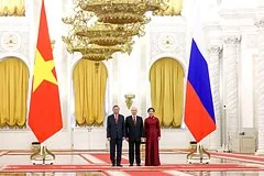 Владимир Путин провел важные переговоры с президентом Вьетнама в Кремле