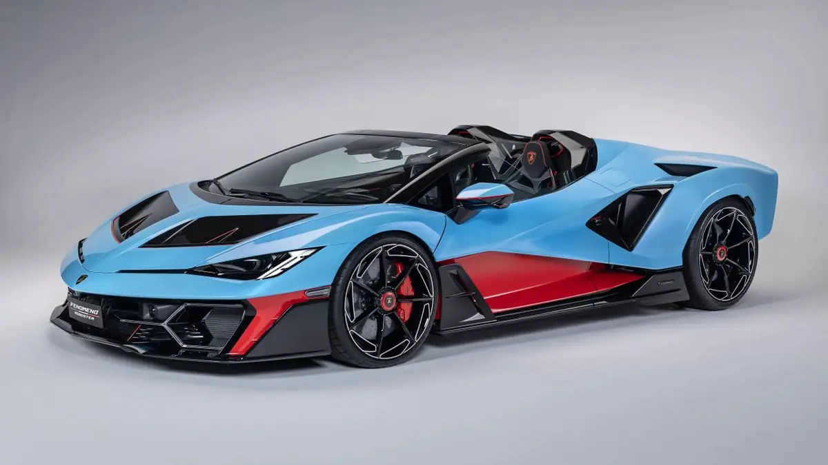 Lamborghini представила гибридный Fenomeno Roadster: 1080 «лошадей» без крыши и тираж всего в 15 машин