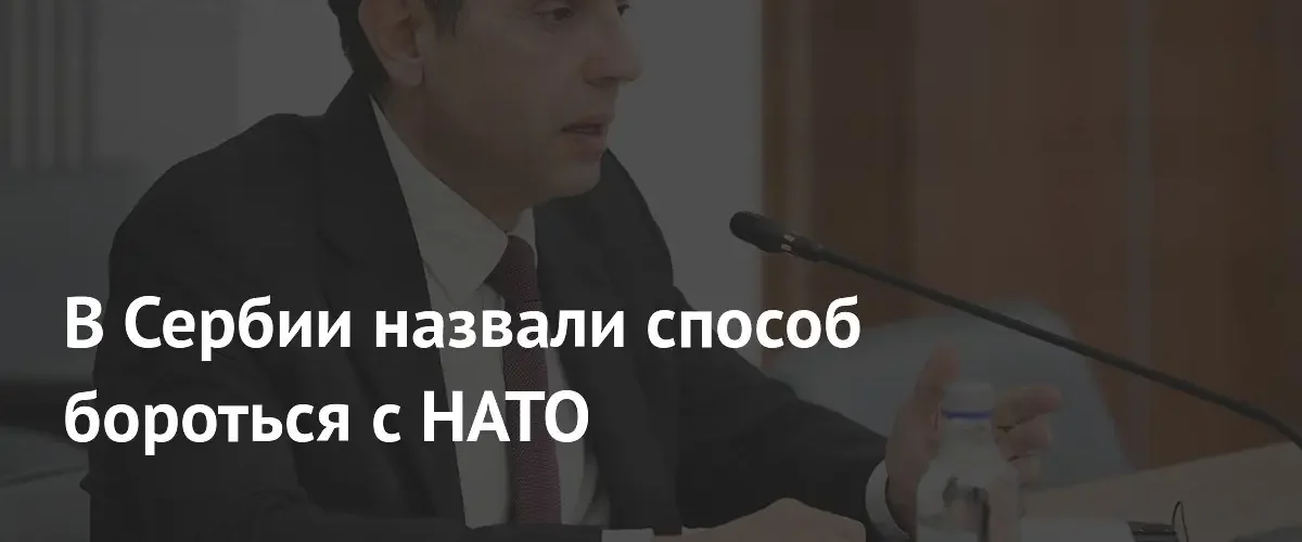 Александр Вулин призвал Сербию развивать военную и экономическую мощь против НАТО