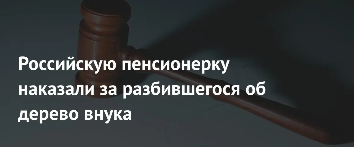 Во Владивостоке пенсионерка получила срок за гибель внука при катании