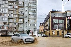 Мощный ураган обрушился на Дагестан оставив целые районы без электричества