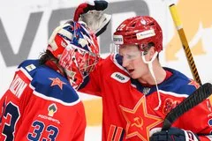 Московский ЦСКА продлил победную серию до девяти матчей обыграв Салават Юлаев