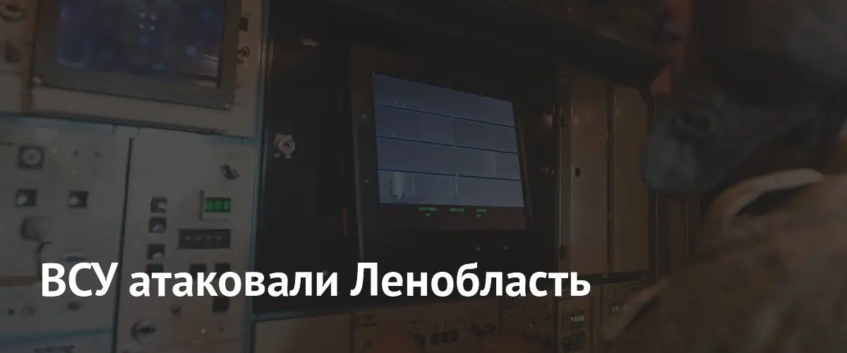 Российская ПВО сбила украинский БПЛА над Ленобластью после предупреждения