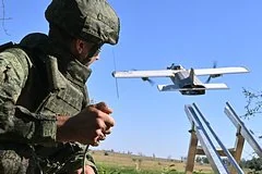 Российские перехватчики Молния-ПВО успешно уничтожают украинские дроны-камикадзе Лютый