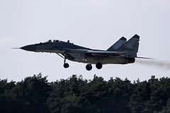 Российские реактивные беспилотники уничтожили украинский истребитель МиГ-29 под Киевом