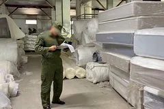 В Коврове раскрыта масштабная схема производства контрафактных матрасов известного бренда