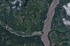 Спутниковые снимки Роскосмоса зафиксировали катастрофический разлив реки Трисули в Непале