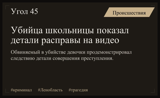 Преступник Федор Мехнин признался в жестоком убийстве двенадцатилетней школьницы в Ленинградской области