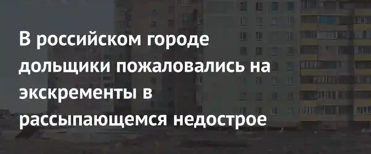 Кризис в ЖК Zori: дольщики Свердловской области столкнулись с разрушением дома и антисанитарией