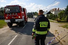 Крупный пожар на оборонном заводе WB Group в Польше вызвал подозрения в поджоге