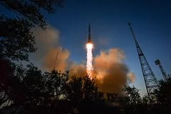 Успешный запуск ракеты Союз-2.1б с грузовым кораблем Прогресс МС-35