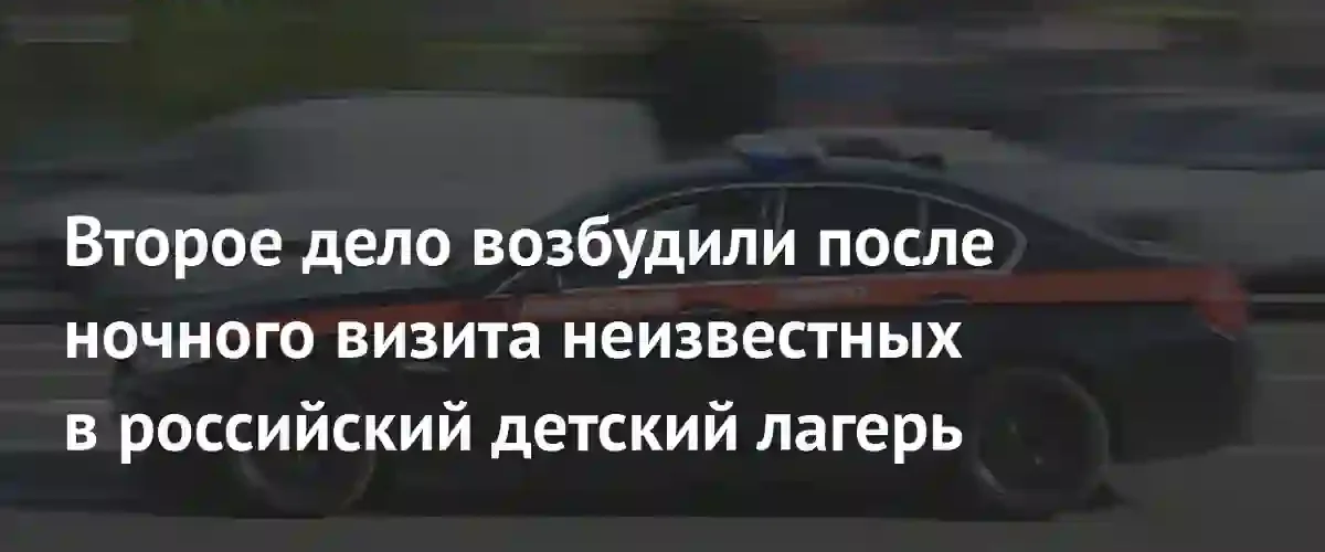 В Туве возбудили второе уголовное дело из-за инцидента в детском лагере