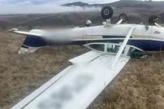 Авиакатастрофа в Забайкалье: самолет Авиалесоохраны перевернулся при жесткой посадке