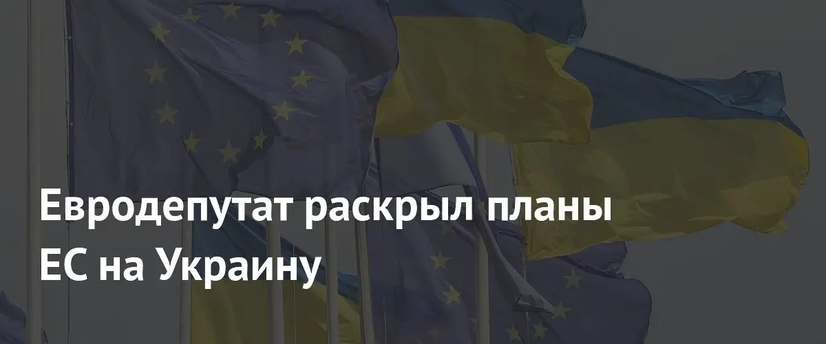 Евродепутат заявил о готовности ЕС принять Украину до окончания войны